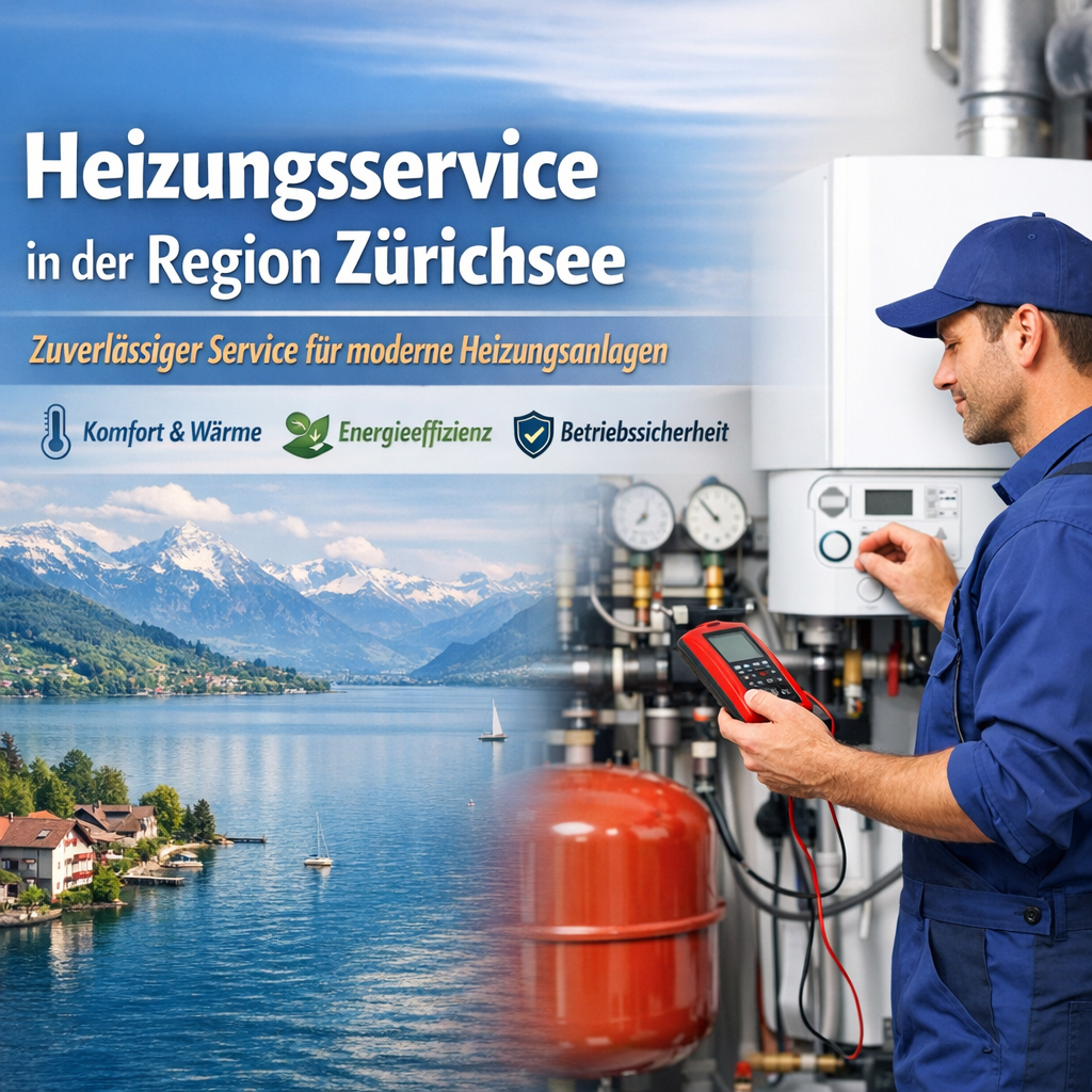 Heizungsservice in der Region Zürichsee – zuverlässiger Service für moderne Heizungsanlagen