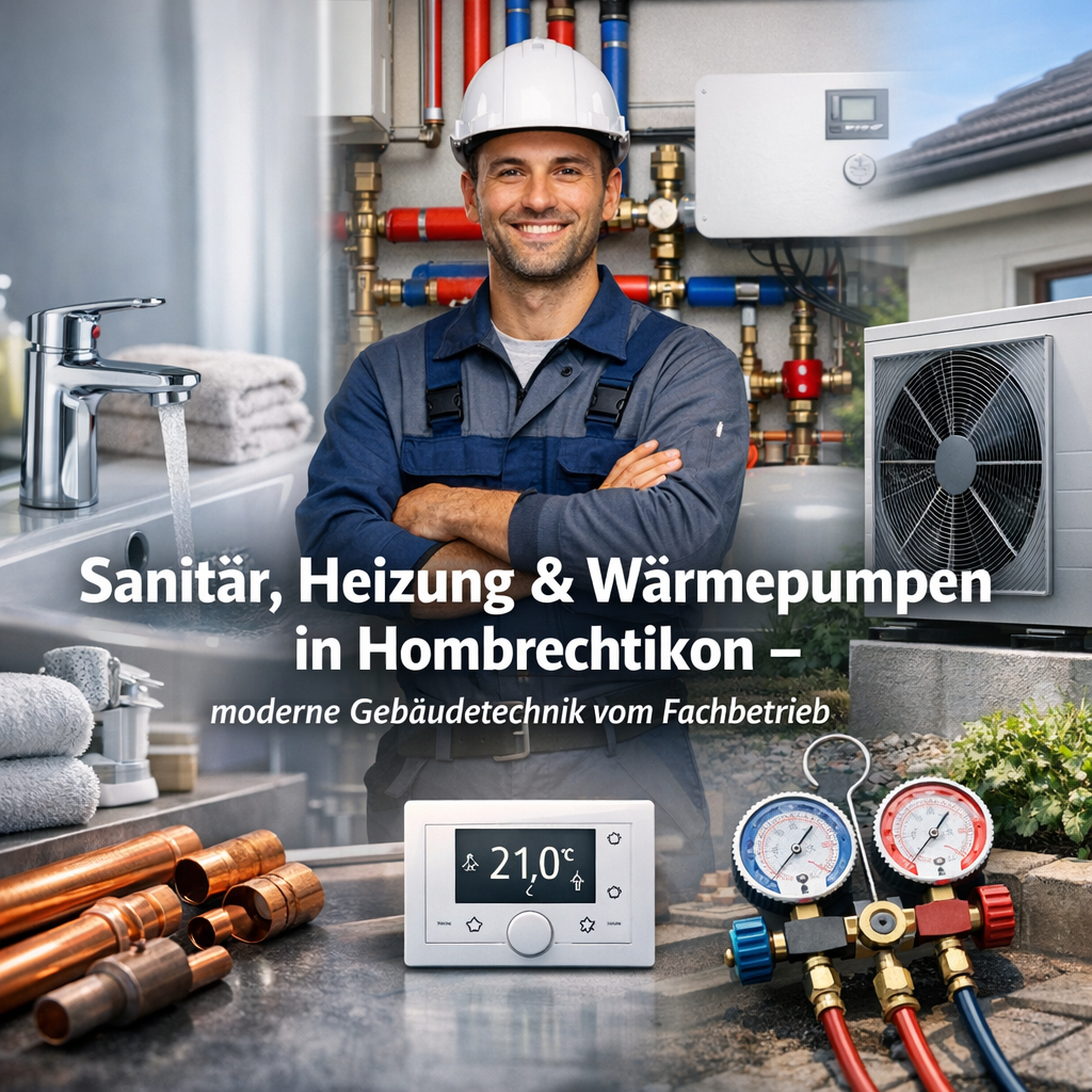 Sanitär, Heizung & Wärmepumpen in Hombrechtikon – moderne Gebäudetechnik vom Fachbetrieb