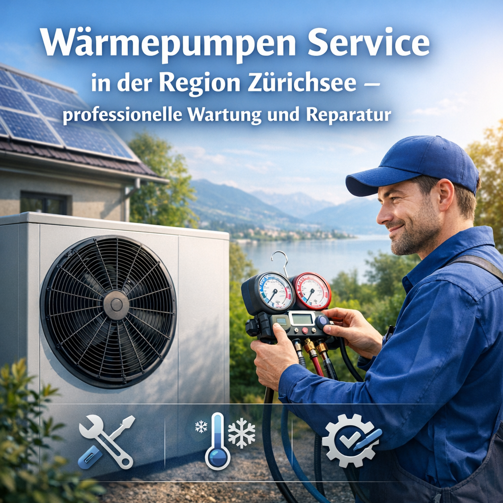 Wärmepumpen Service in der Region Zürichsee – professionelle Wartung und Reparatur